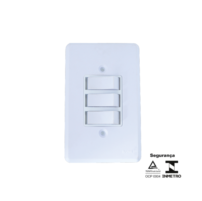 Interruptor 3 Teclas Paralelas