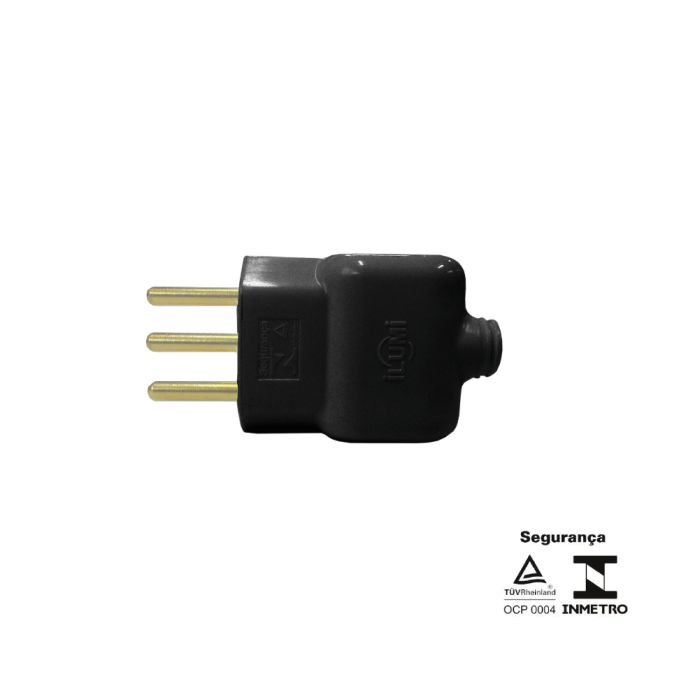 Pino Prensa Cabo 2P + T 20A 250V Preto