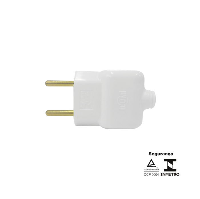 Pino Prensa Cabo 2P 20A 250V Branco
