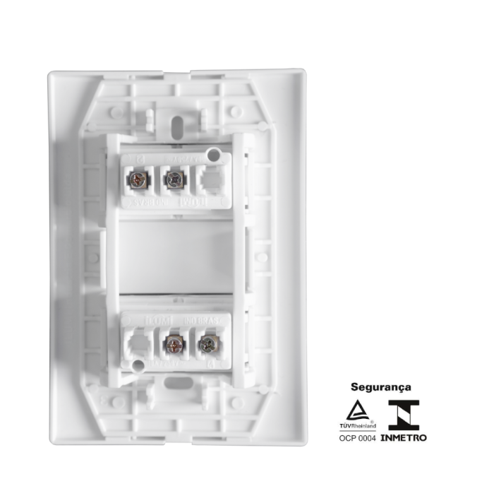 Conjuto 2 interruptores simples 10a 250V Vivaz - Imagem 2