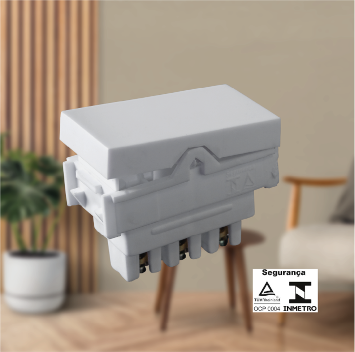 Módulo Interruptor Bipolar simples 10A 250V Vivaz - Imagem 2