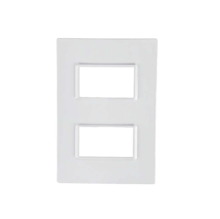 Placa 4x2 - 2 Módulos Separados