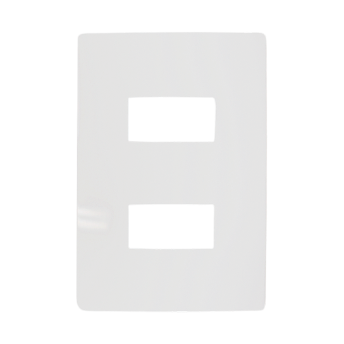 Placa 4x2-2 módulos separados Com suporte