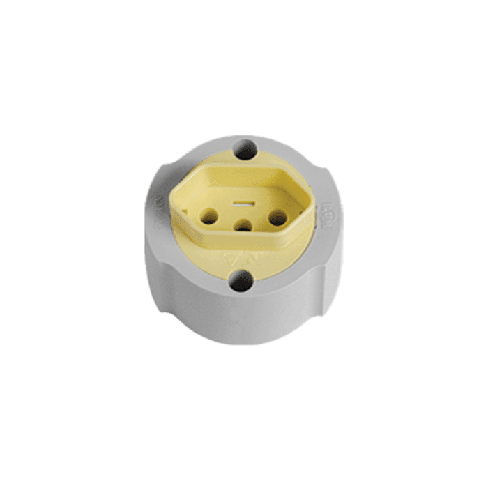 Tomada de Sobrepor Bipolar 2P + T 20A 250V
