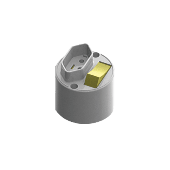 Interruptor Sobrepor 1 Tecla Simples + 1 Tomada Bipolar 2P + T 20A 250V