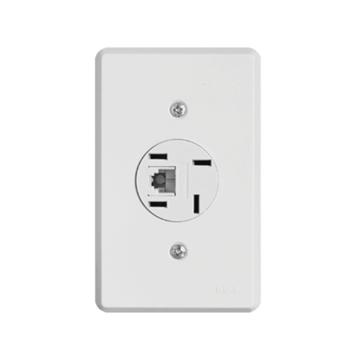 Tomada Telebras Modular RJ11 - 2 Fios