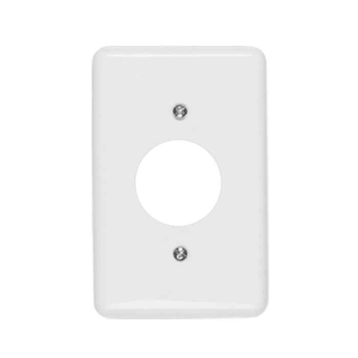 Placa 4x2 para 1 Tomada Redonda