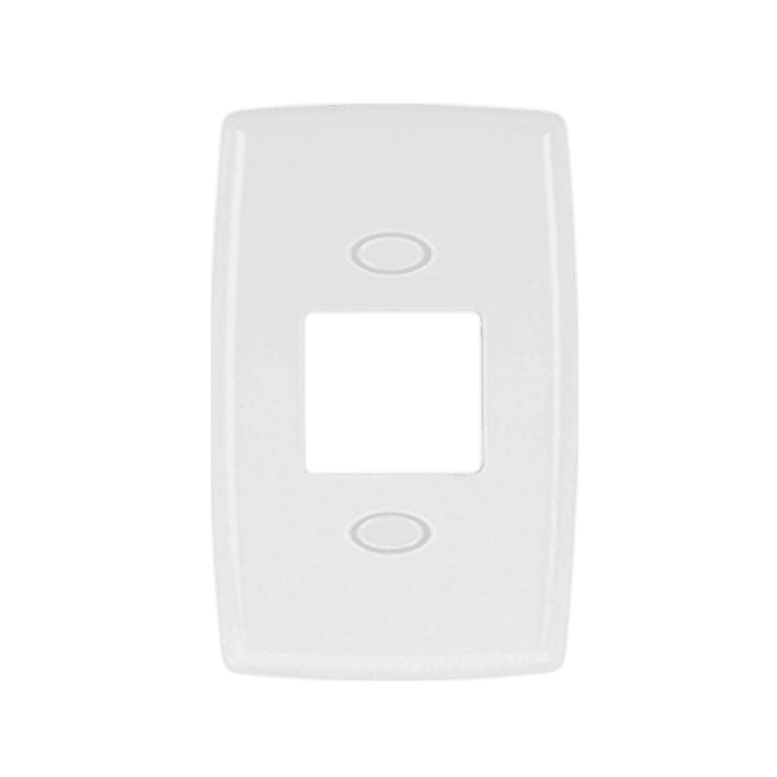 Placa 4x2 para Interruptor 2 Teclas