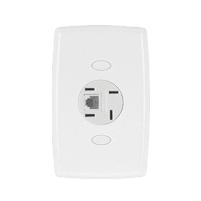 Tomada Telebras Modular RJ11 - 2 Fios