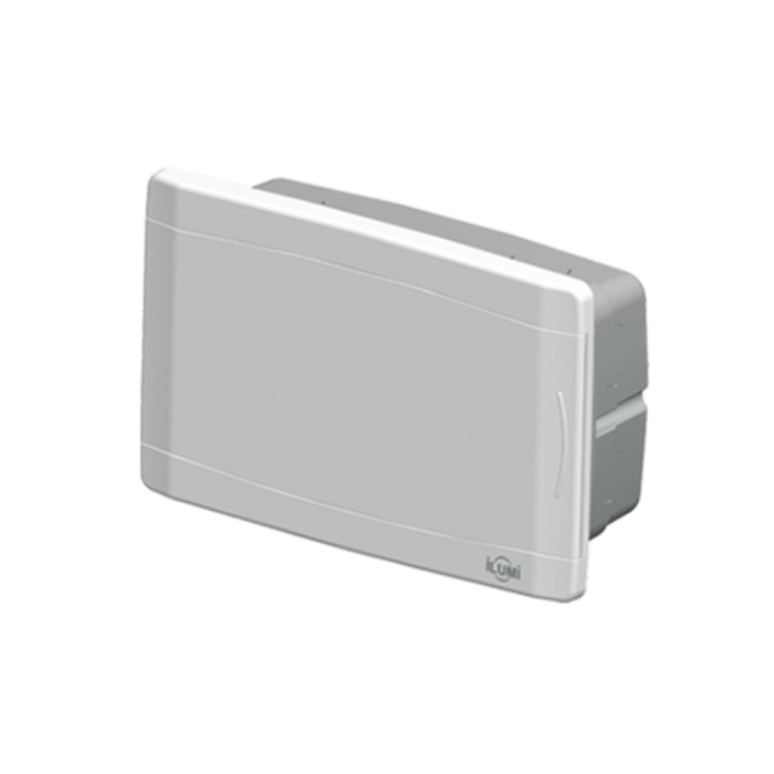 Quadro de Distribuição para 6/8 Polos de Disjuntor Nema/Din sem Barramento - Embutir
