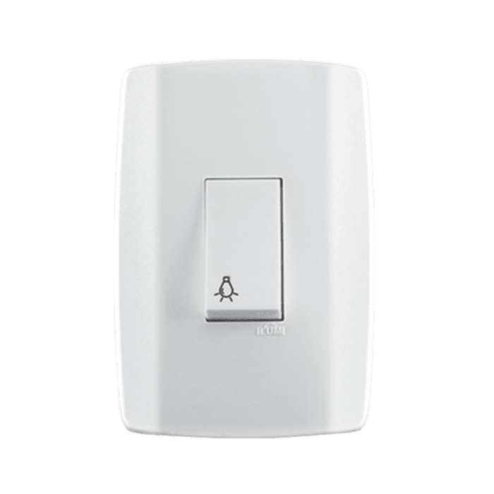 Pulsador de Campainha 10A 250V Vertical