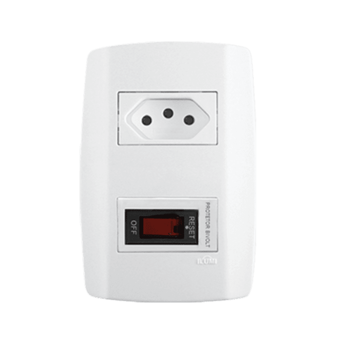 1 Tomada 10A 250V + MPT 10A