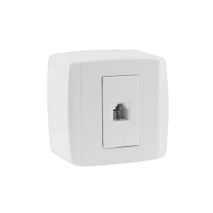 Tomada RJ11 Telefone - 2 Fios
